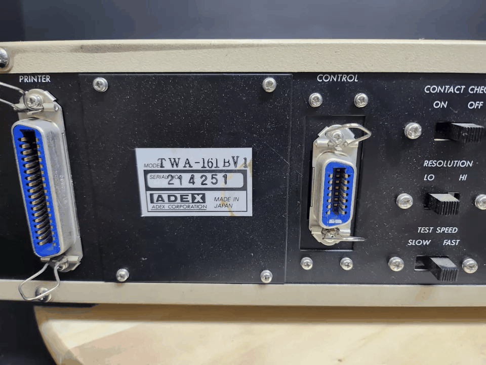 ADEX - TOKYO WELD TWA-161B Digital Resistor Checker [x1165927209]
