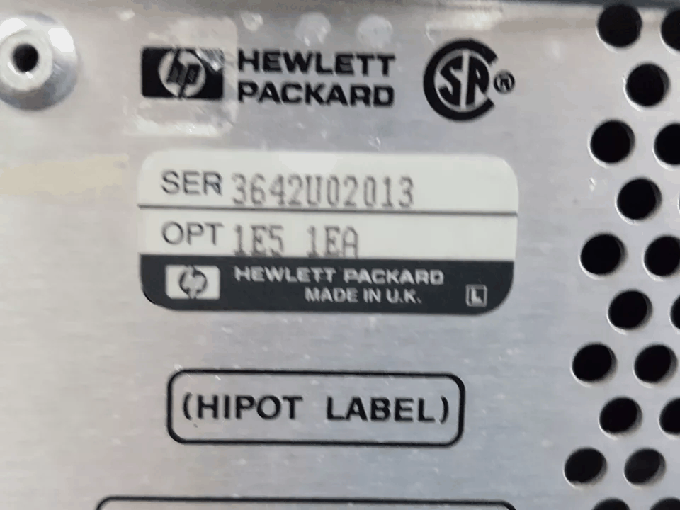 HP 8648C Signal Generator 9kHz-3000MHz (for parts or not working) [s1165952773]