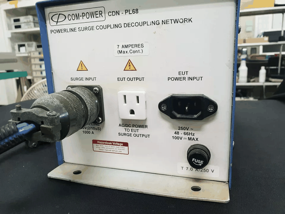COM-POWER CDN-PL68 Powerline Surge Coupling Decoupling Network [f1165941443]