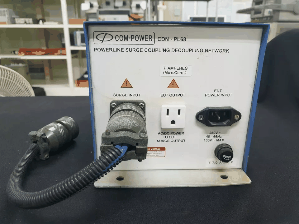 COM-POWER CDN-PL68 Powerline Surge Coupling Decoupling Network [f1165941443]