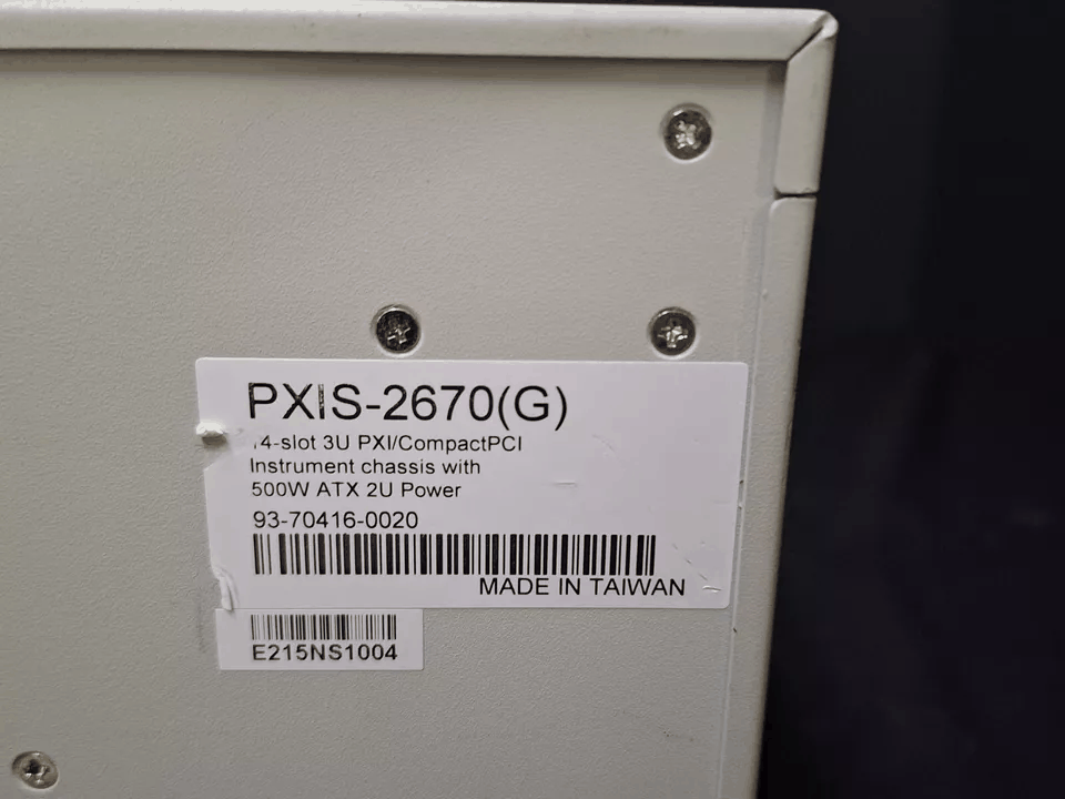 ADLINK PXIS-2670(G) 14-Slot 3U PXI/CompactPCI Chassis (as-is) [q1165947841]