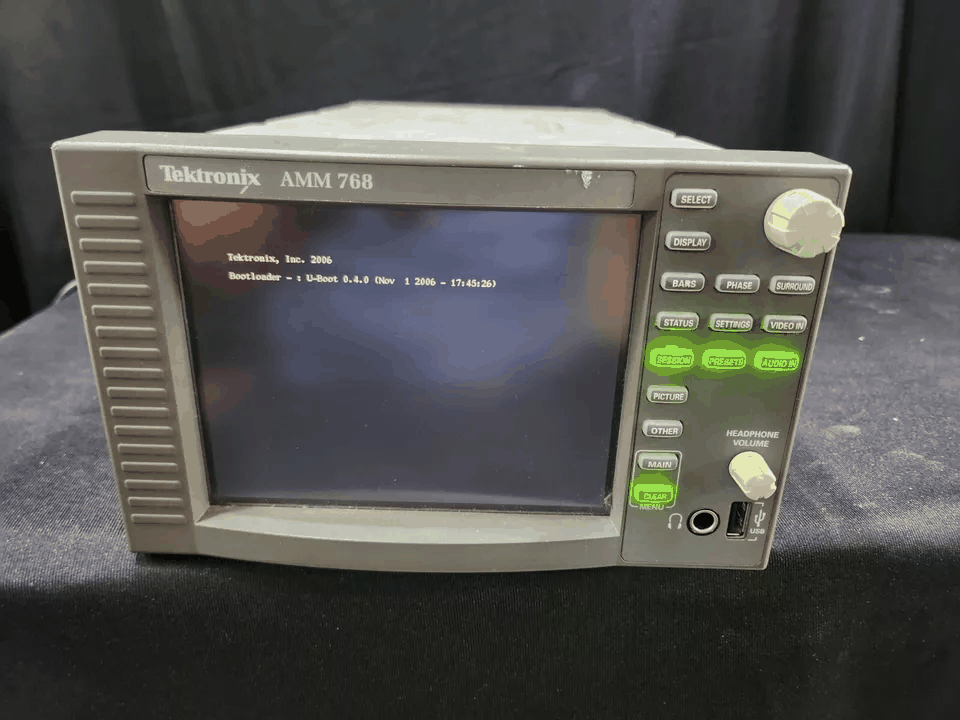 Tektronix AMM 768 Multichannel Audio Monitor [l1166191948]