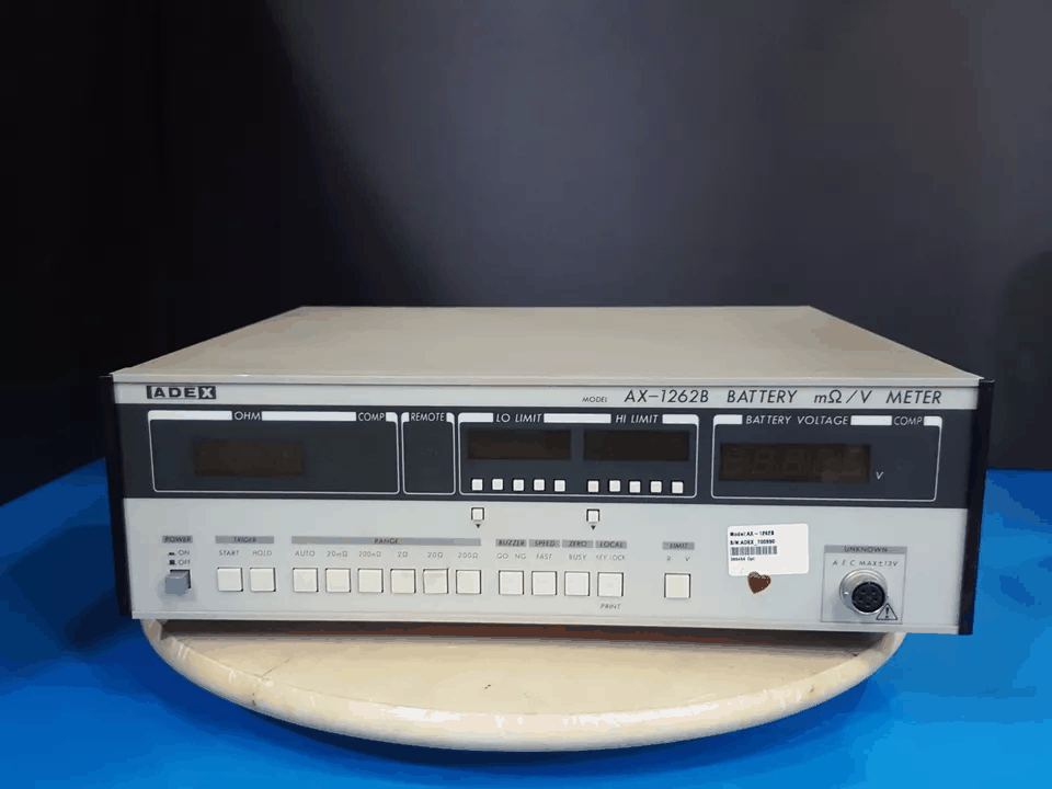 ADEX AX-1262B Battery mOhm/Voltage Meter with Test Probes [h1166575273]