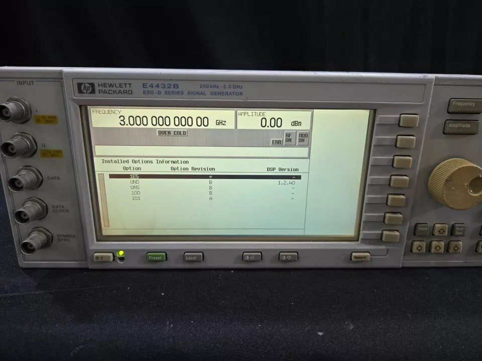 HP E4432B Digital RF Signal Generator 250kHz to 3GHz [f1166692232]