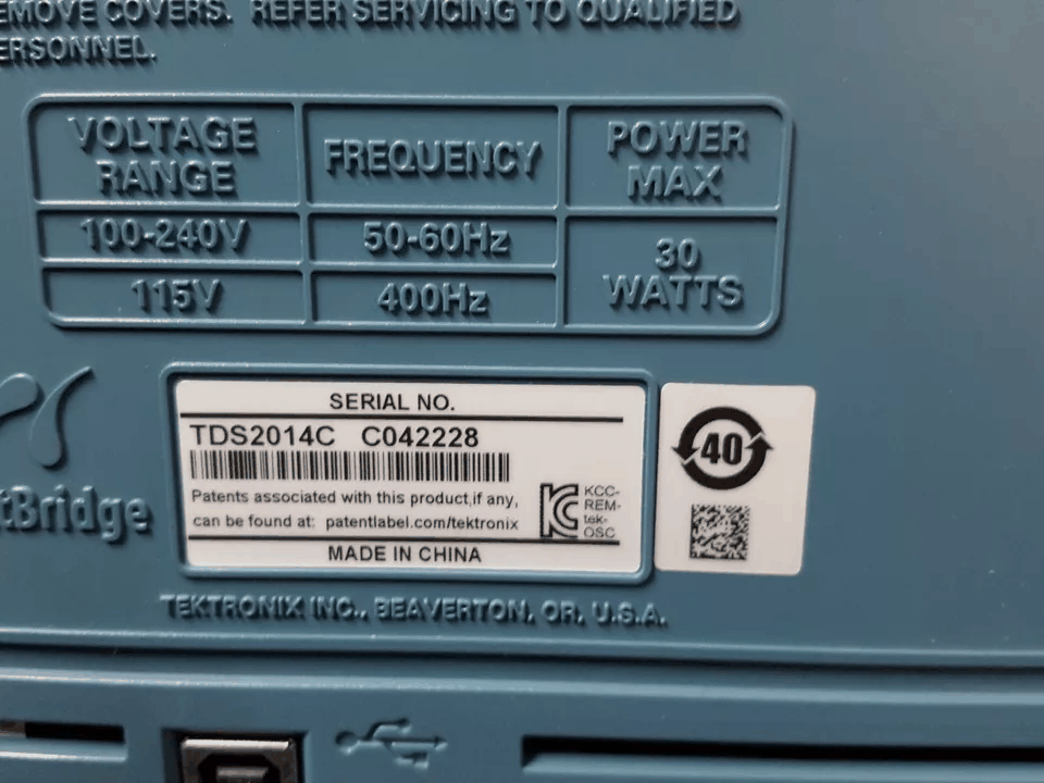 Tektronix TDS2014C Digital Oscilloscope 100MHz 4ch 2GS/s TPP0201 x 4 [t1166695114]