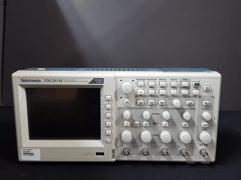 Tektronix TDS2014C Digital Oscilloscope 100MHz 4ch 2GS/s TPP0201 x 4 [t1166695114]