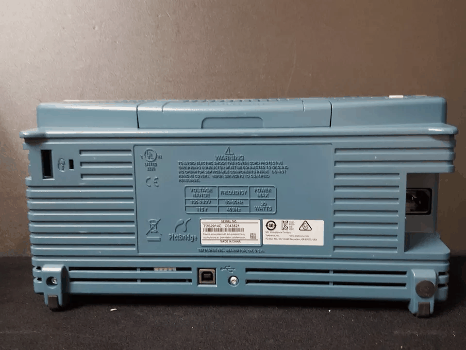 Tektronix TDS2014C Digital Oscilloscope 100MHz 4 Channel 2GS/s [k1166695276]