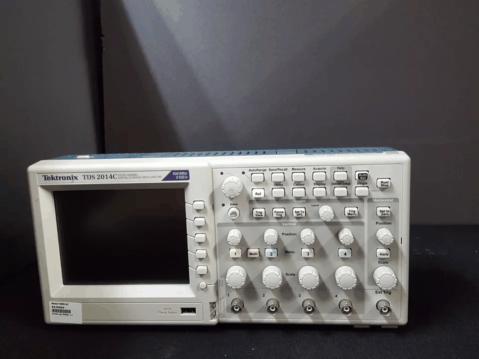 Tektronix TDS2014C Digital Oscilloscope 100MHz 4 Channel 2GS/s TPP0201 x 4 [j1166707201]