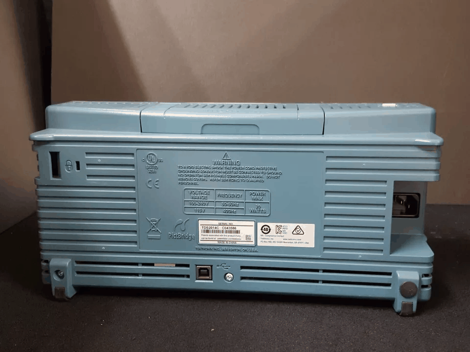 Tektronix TDS2014C Digital Oscilloscope 100MHz 4ch 2GS/s TPP0201 x 4 [g1166718103]