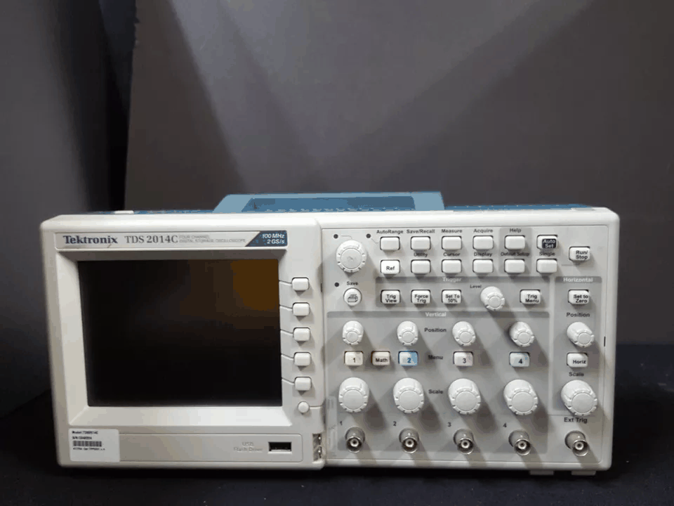 Tektronix TDS2014C Digital Oscilloscope 100MHz 4ch 2GS/s with 4x TPP0201 [k1166698366]