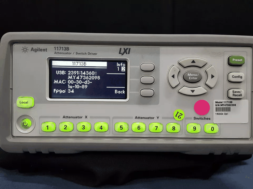 Agilent 11713B Attenuator/Switch Driver [j1166710174]