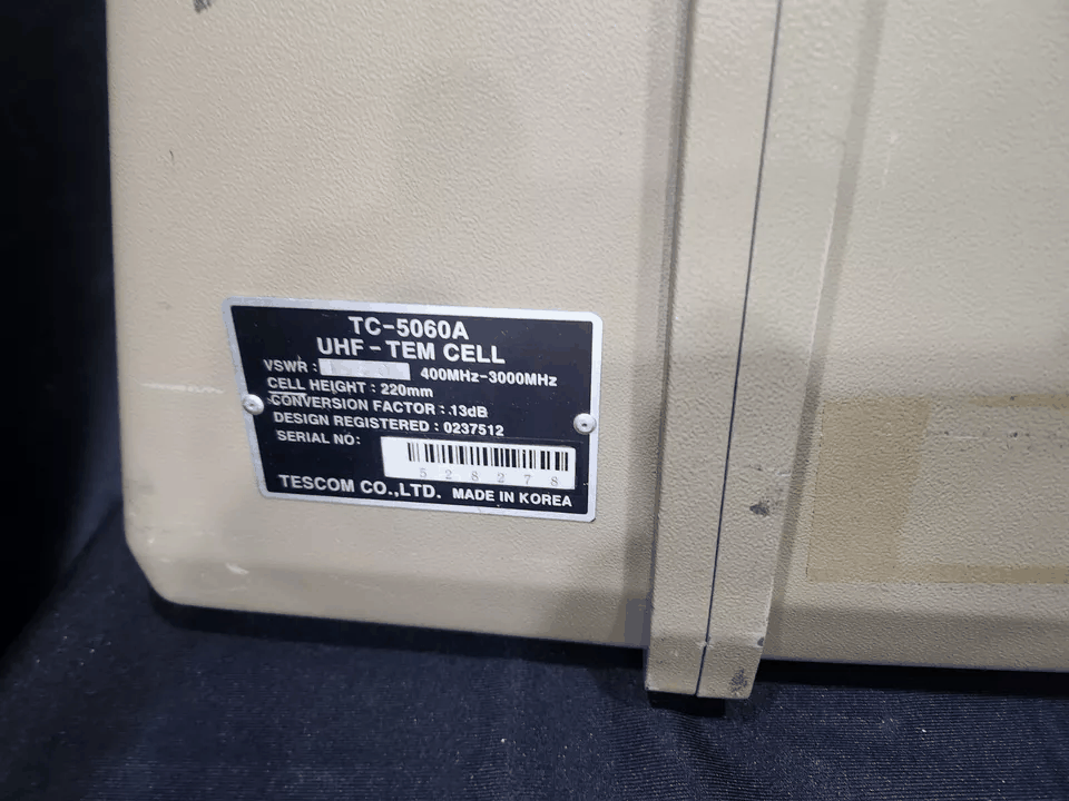 TESCOM TC5060A 3 GHz UHF Tem Cell [u1166730206]
