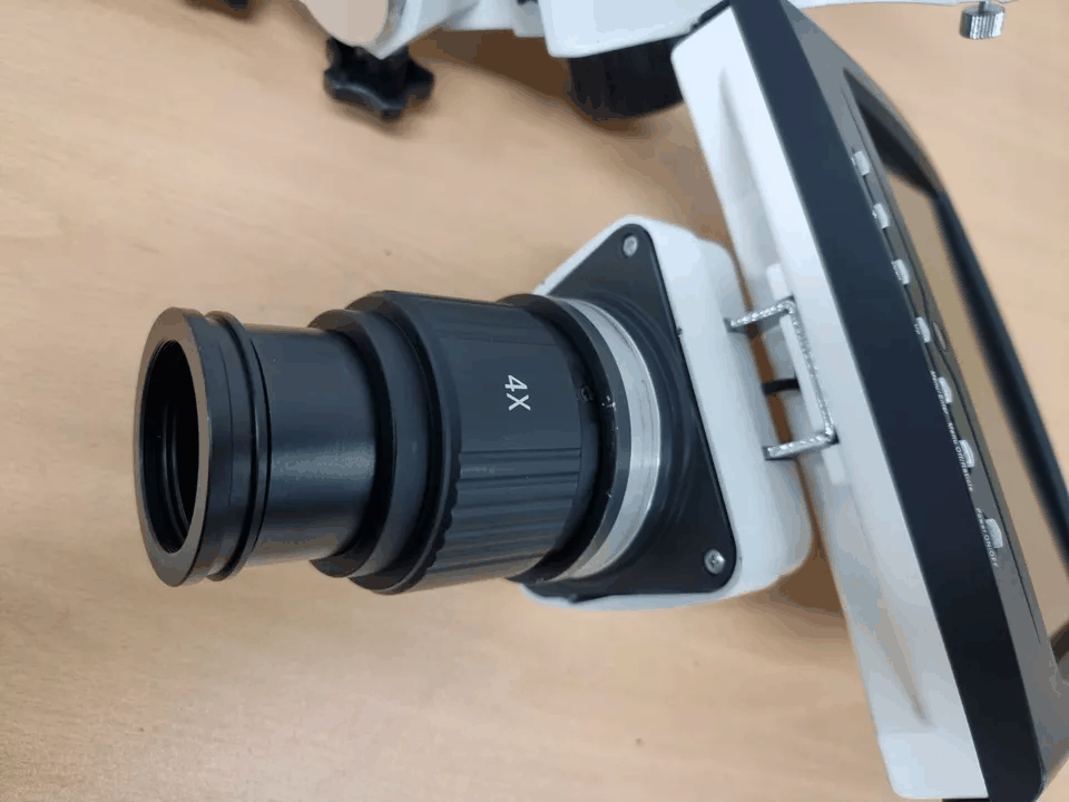 NBC Microscope 4X with Monitor and Handle [h1166982972]