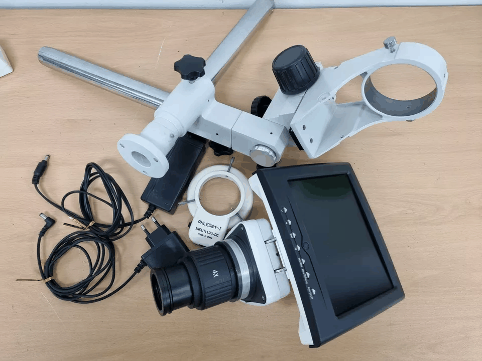 NBC Microscope 4X with Monitor and Handle [h1166982972]