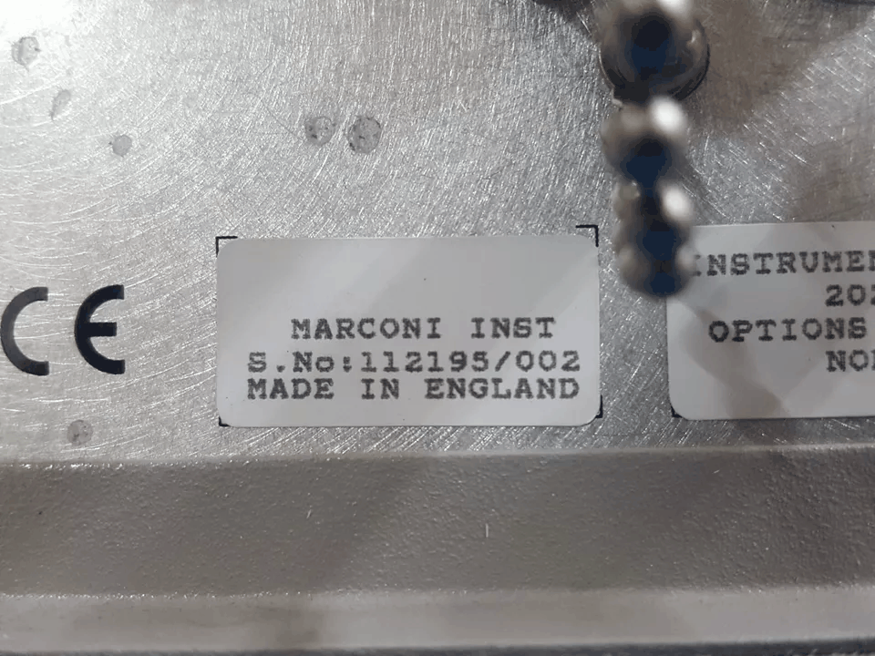 Marconi 2024 Signal Generator 9kHz-2.4GHz (for parts or not working) [v1167120169]