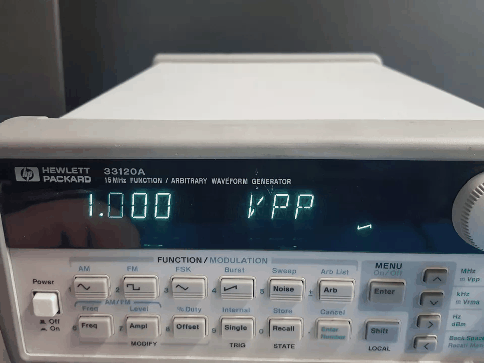 Agilent 33120A Function Arbitrary Waveform Generator 15MHz (as-is) [j1168546912]