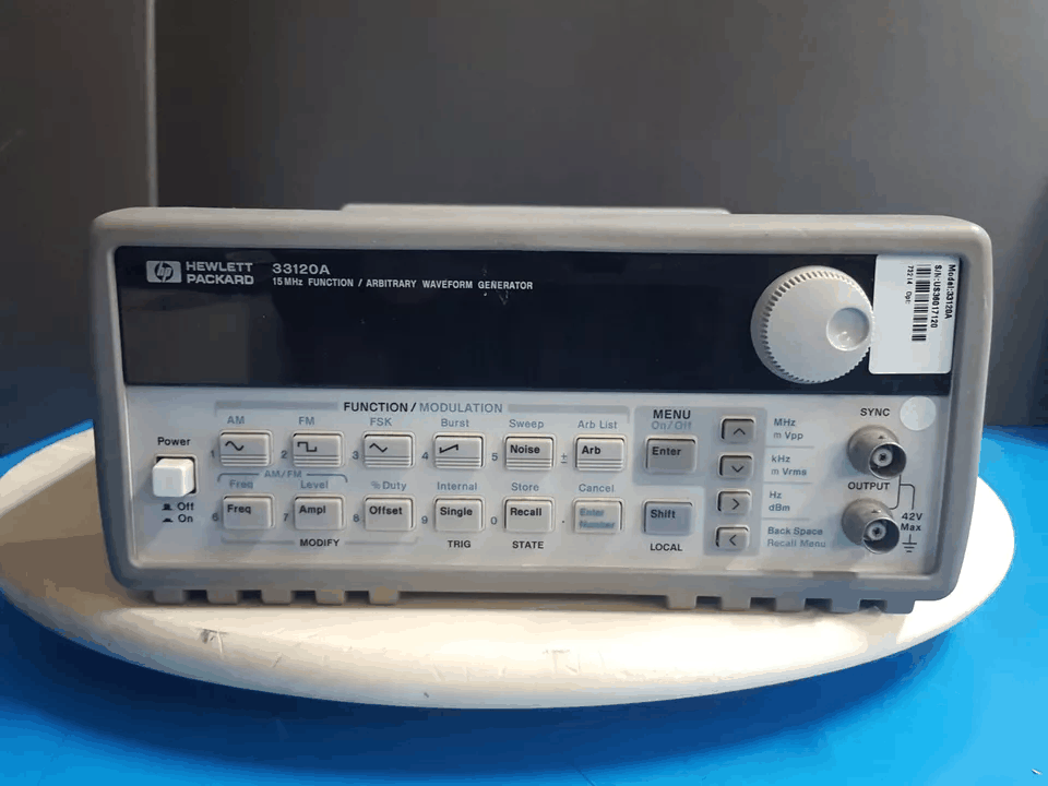 Agilent 33120A Function Arbitrary Waveform Generator 15MHz (as-is) [j1168546912]