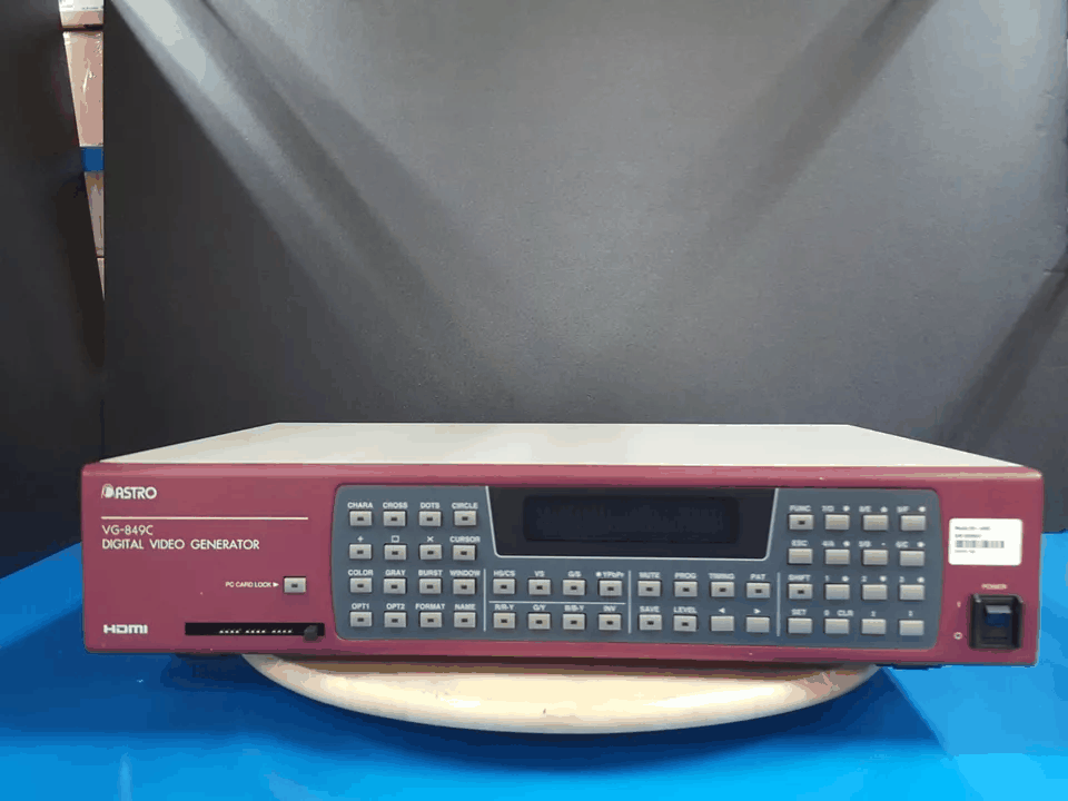 Astro Design VG-849C Digital Video Generator [o1169180520]