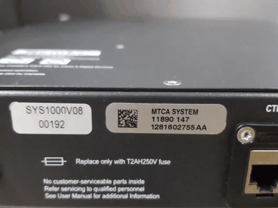 JDSU MTCA System SYS1000 V08 [u1169746467]