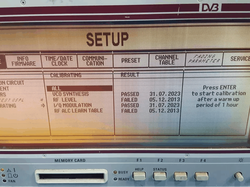 R&S DVT200 Digital Video Transmitter Opt. B5 B6 [x1174054659]