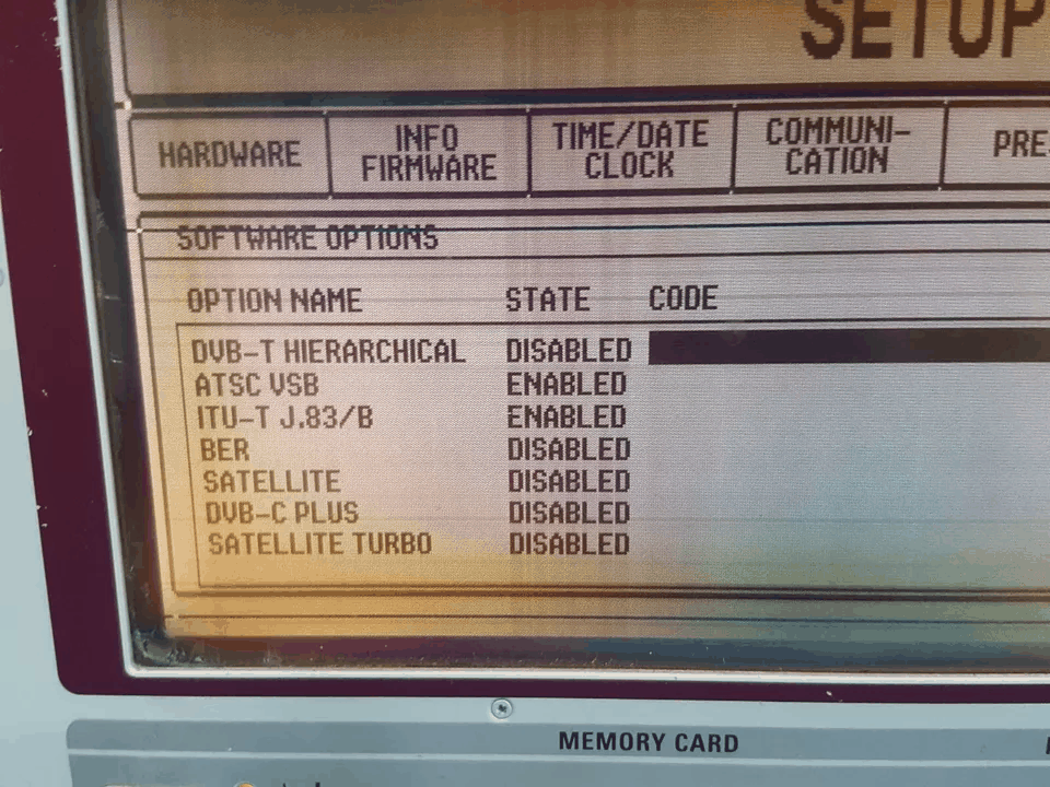 R&S DVT200 Digital Video Transmitter Opt. B5 B6 [x1174054659]