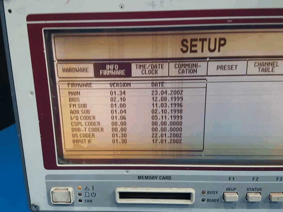 R&S DVT200 Digital Video Transmitter Opt. B5 B6 [x1174054659]