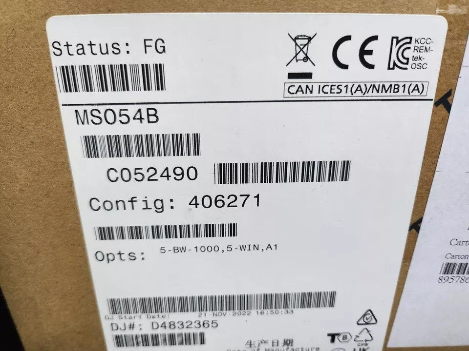 Tektronix MSO54B Mixed Signal Oscilloscope Opt.5-BW-1000 1GHz 5-WIN R3 [s1174199145]