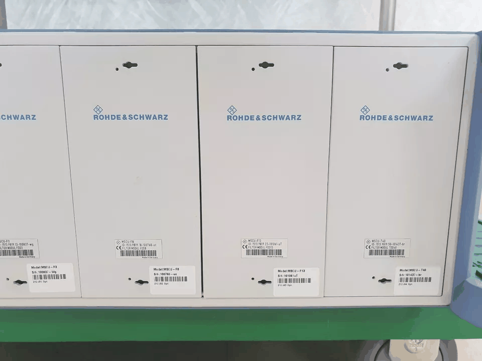 R&S MSCU Mainframe & Modules F1 F3 F8 F13 T40 [r1174318574]