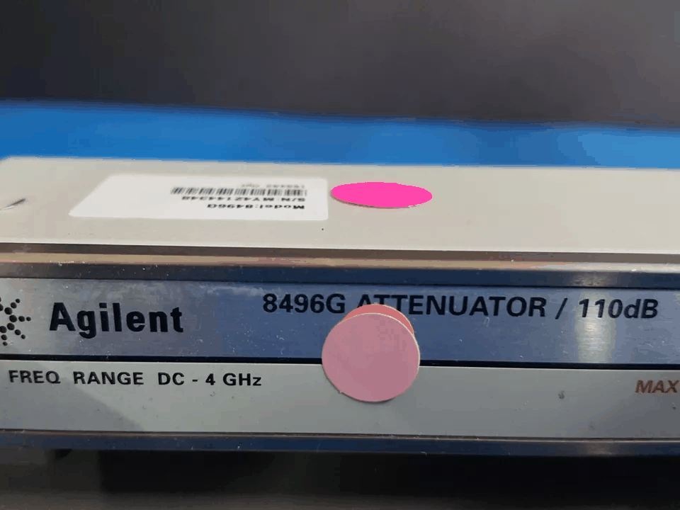 Agilent 8496G Programmable Step Attenuator 4 GHz 110dB Opt. 001 [u1174350149]