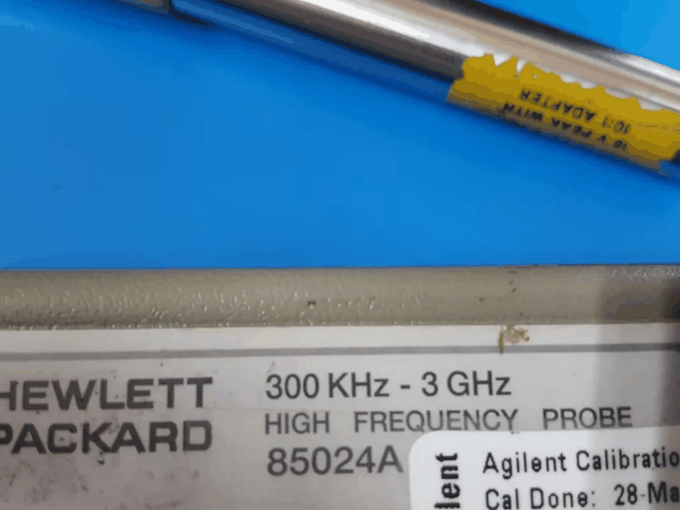 HP 85024A High Frequency Active Probe 300KHz-3GHz (for parts or not working) [l1174678046]