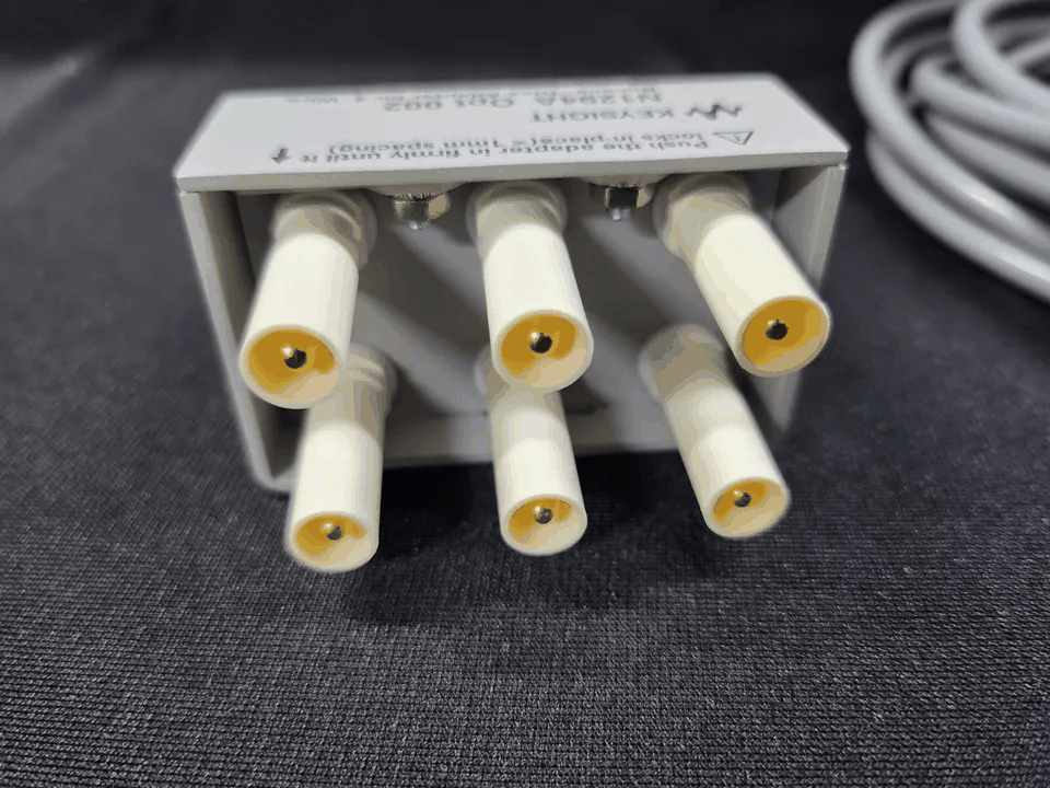Keysight N1294A Opt 002 Banana - Triax Adapter with 3 Triax Cable [b1182778063]