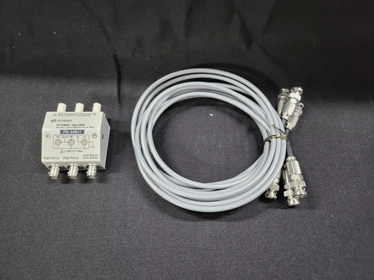 Keysight N1294A Opt 002 Banana - Triax Adapter with 3 Triax Cable [b1182778063]