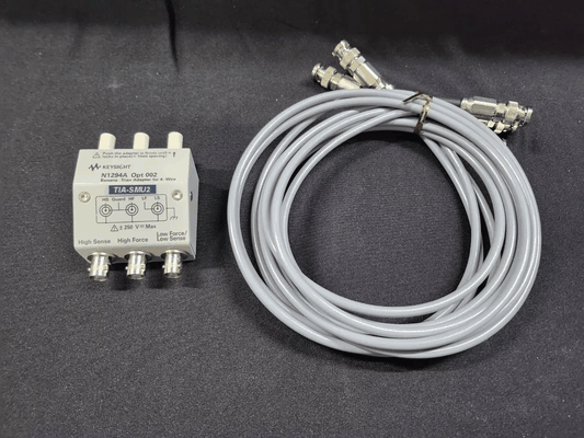 Keysight N1294A Opt 002 Banana - Triax Adapter with 3 Triax Cable [t1182763215]