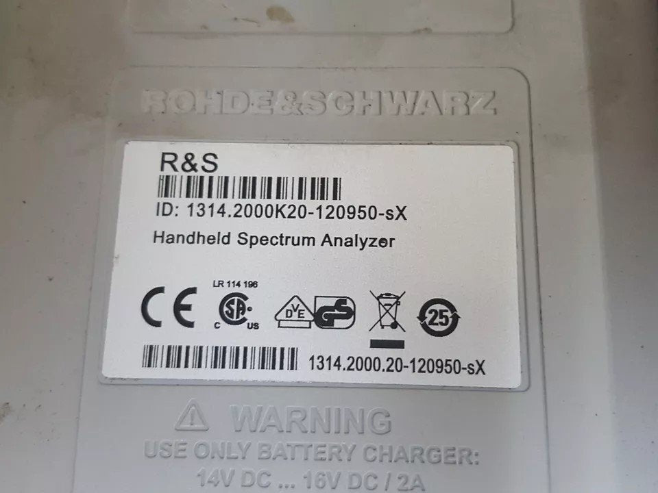 NBC R&S FSH20 Spectrum Analyzer 9kHz-20GHz [e1206961829]