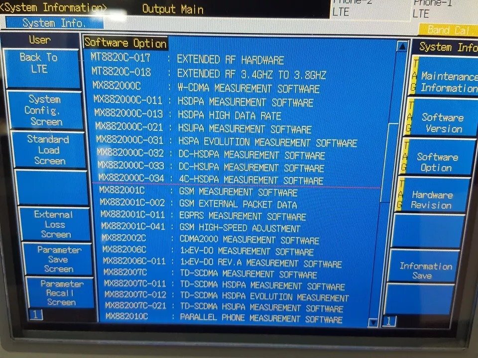 Anritsu MT8820C Radio Communication Analyzer [e1213341227]