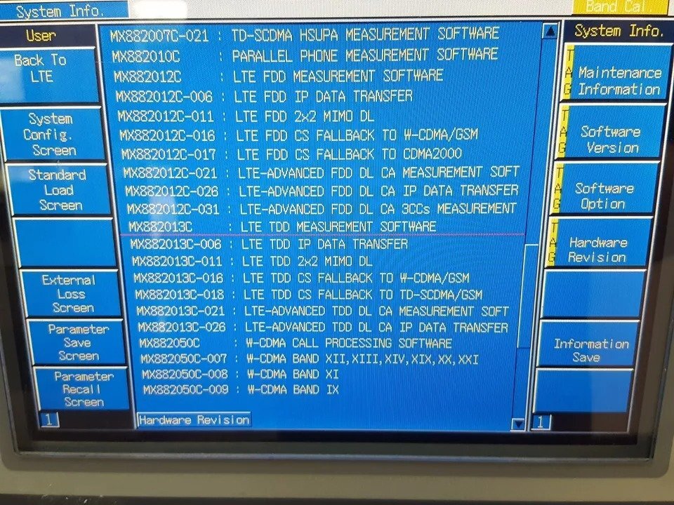 Anritsu MT8820C Radio Communication Analyzer [e1213341227]