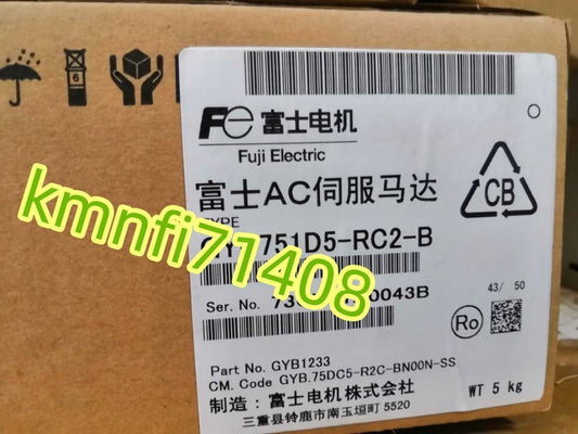 FUJI GYS751D5-RC2-B Servo Motor [w1218660464]