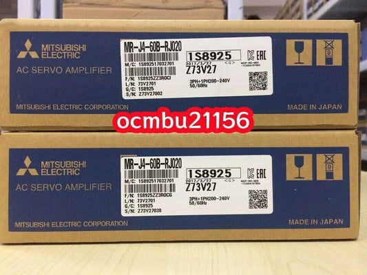 Mitsubishi Electric MR-J4-60B-RJ020 Servo Amplifier [s1211575343]