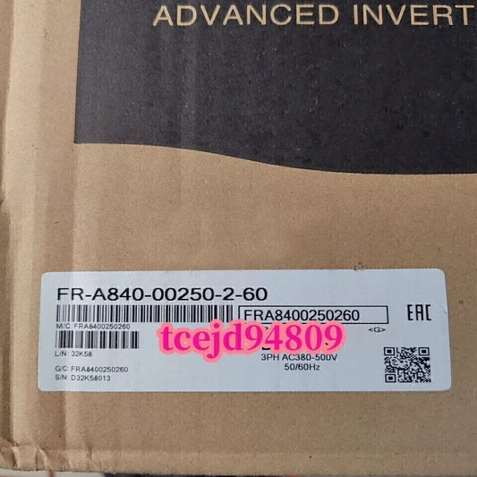 MITSUBISHI FR-A840-00250-2-60 Inverter [d1195398883]