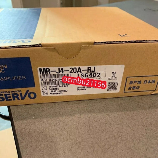 Mitsubishi Electric MR-J4-20A-RJ Servo Amplifier [e1213277443]
