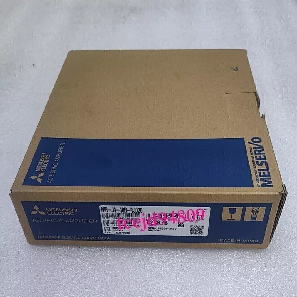 MITSUBISHI MR-J4-40B-RJ020 Servo Amplifier [m1214921626]