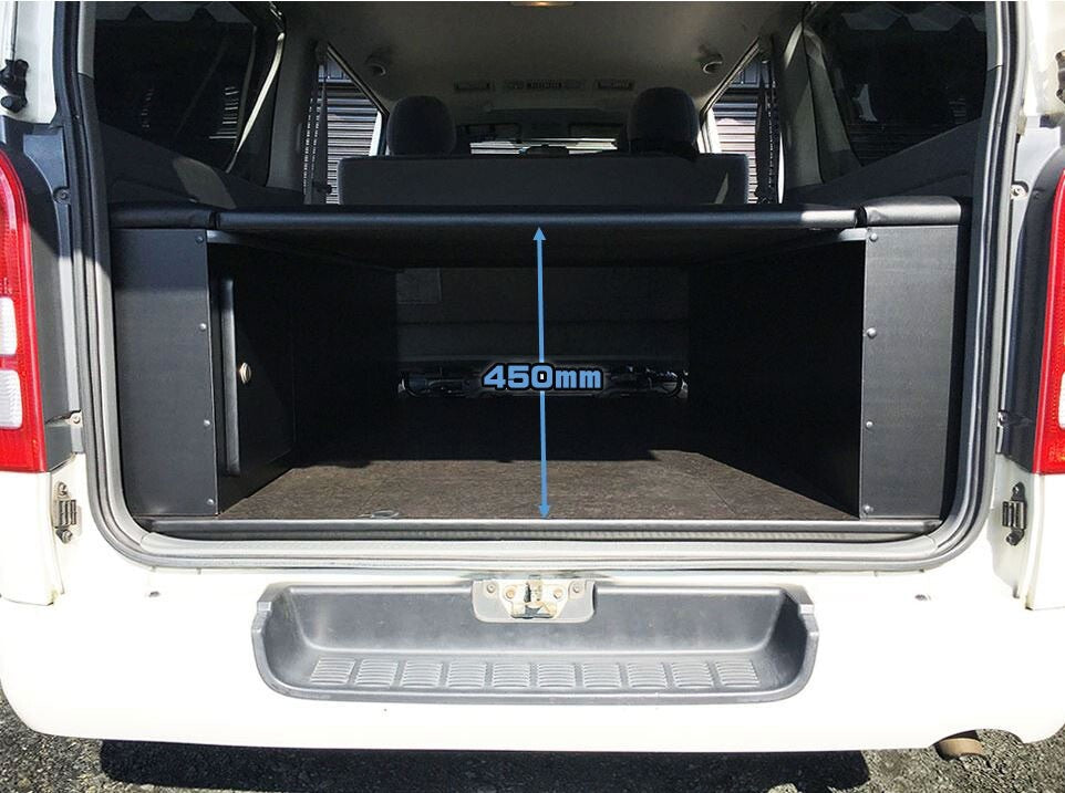 Box type bed kit for 200 series Hiace S-GL standard body (hiace-bed) Made to order product. Cash on delivery not available. Cancellation not possible. [l1207190280]