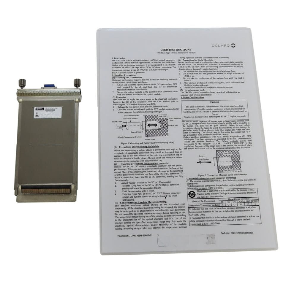opnext TRC5E20FNF-LF000 100GBASE-LR4 Transceiver Module [n1188023100]