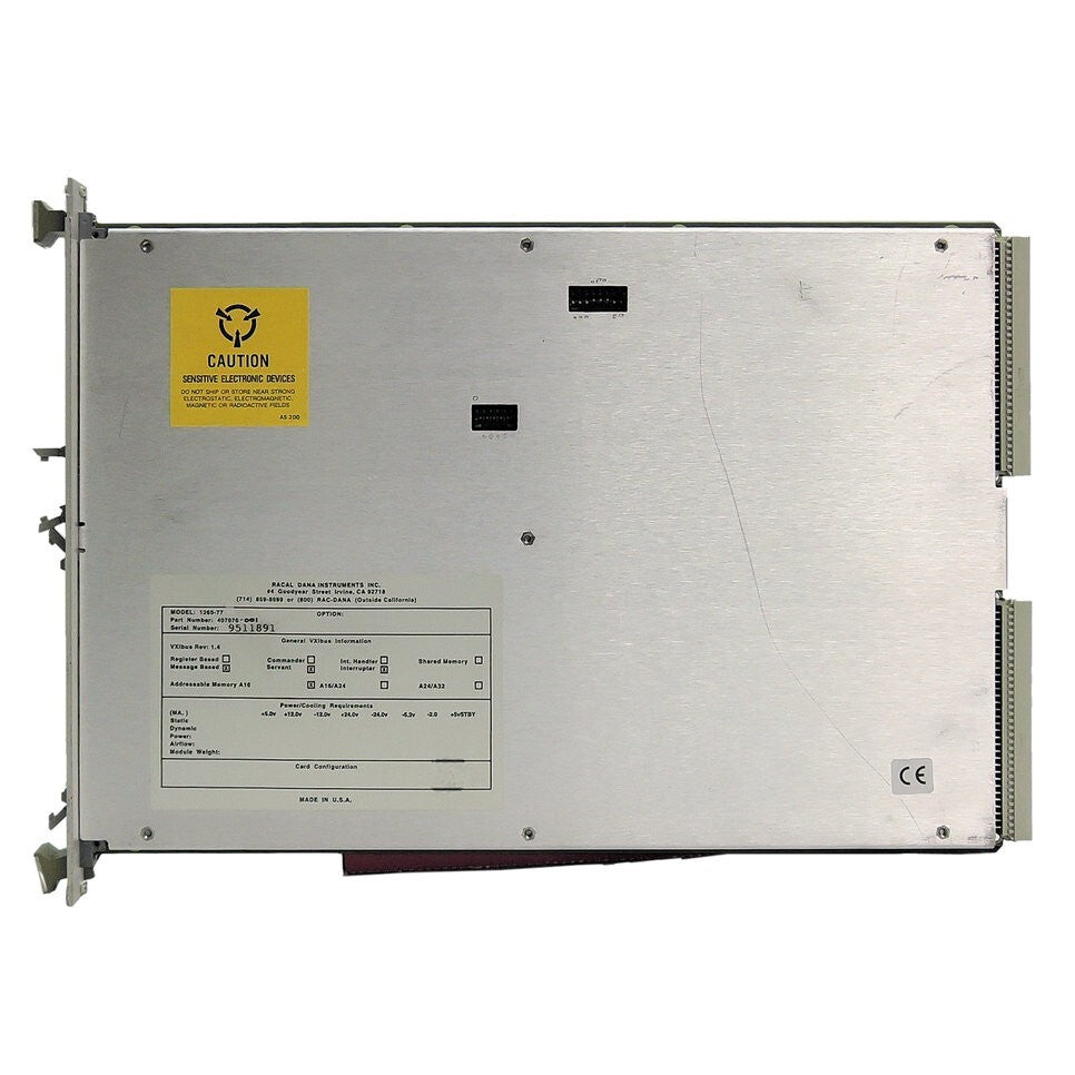 Racal Instruments 1260-77V Plugin Unit [s1227090164]