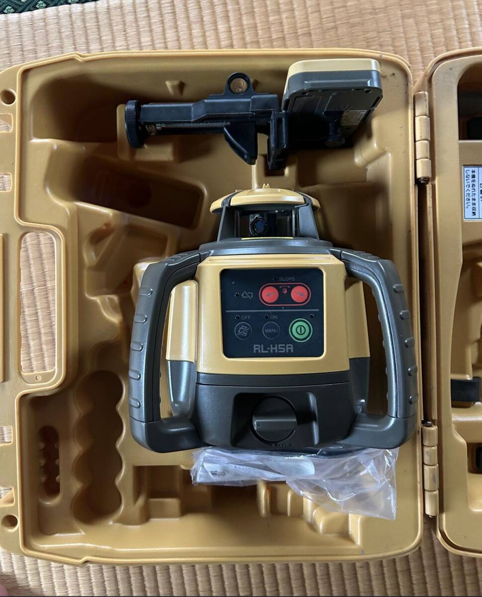 Topcon RL-H5 Rotating Laser with Receiver LS-80X [k1246237121]