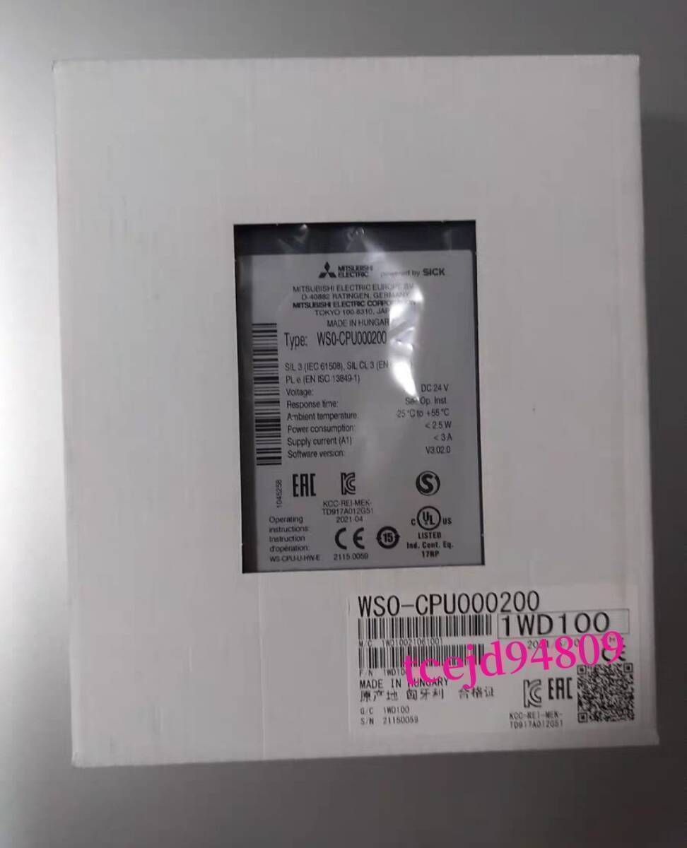 MITSUBISHI WS0-CPU000200 CPU Unit [b1211850424]