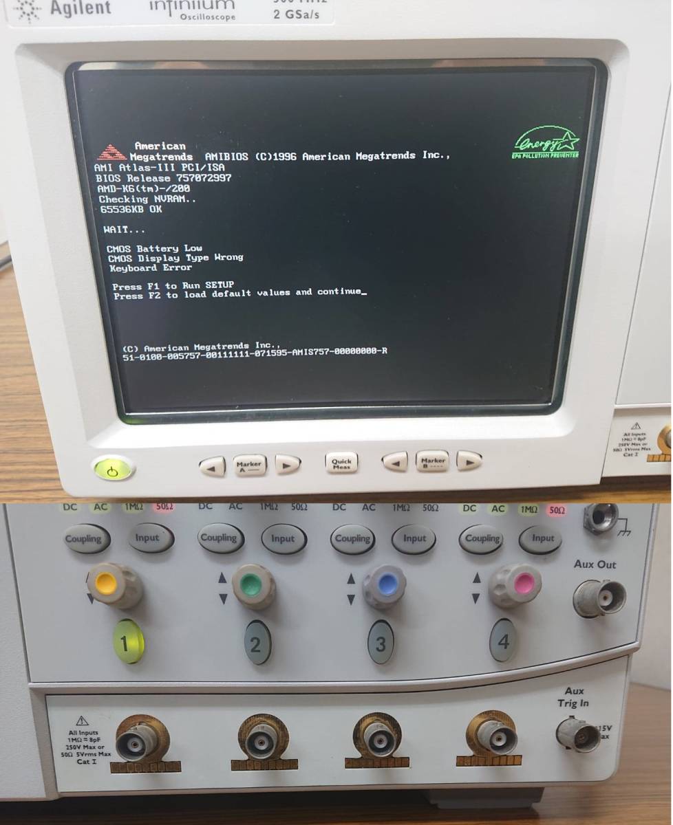 Agilent 54825A Oscilloscope 500MHz 2GSa/s [d1010137617]