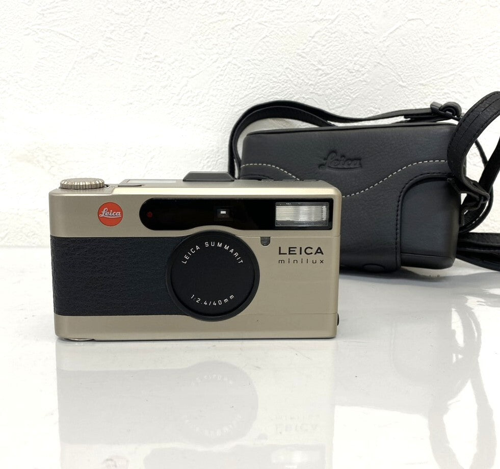 Leica Minilux F2.4/40mm Compact Film Camera Body Gold [n1218302238]