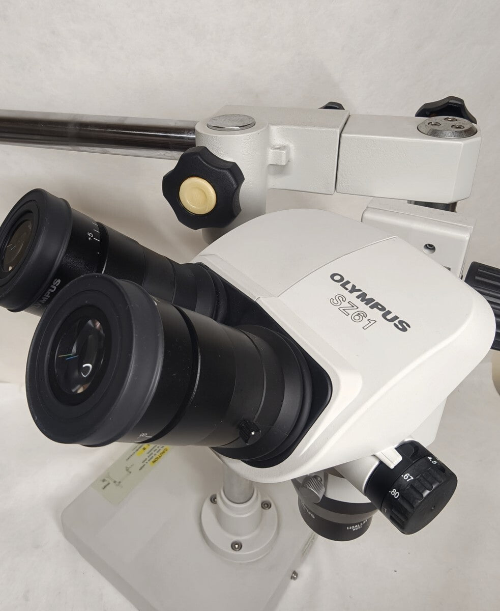Olympus SZ61 Microscope System Set with SZ2-STU1 WD61 SZ-LGR66 [w1223012215]