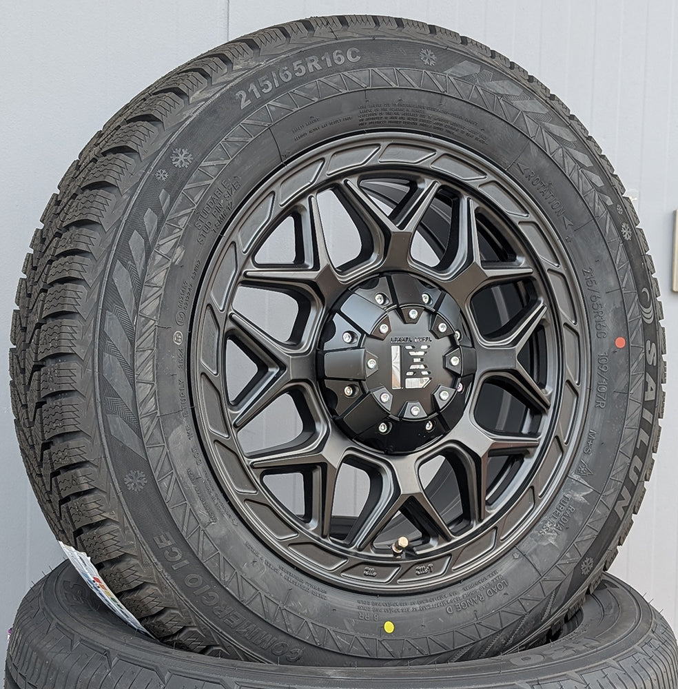 2024 Vehicle Inspection Compliant Studless 200 Series Hiace InFerno Siren 215/65R16 16 Inch [w1205484647]